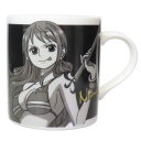 ワンピース マグカップ モノクロームマグ ナミ 少年ジャンプ 金正陶器 プレゼント ギフト 食器 アニメキャラクター グッズ シネマコレクション