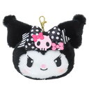 クロミ 定期入れ フェイスパスケース ピンクブラックパーティ サンリオ ナカジマ ICカードケース キャラクター グッズ シネマコレクション