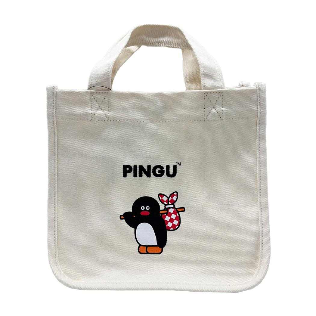 PINGUx松本セイジ ランチトート ミニランチバッグ ロータスウイング お弁当かばん キャラクター グッズ..