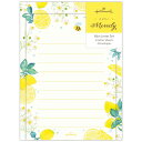 【12月は毎日ポイント10倍!】Merrily メリリー 手紙セット ミニレターセット ミニセットMRイエロー 日本ホールマーク 手渡し手紙セット 便箋&封筒 ...