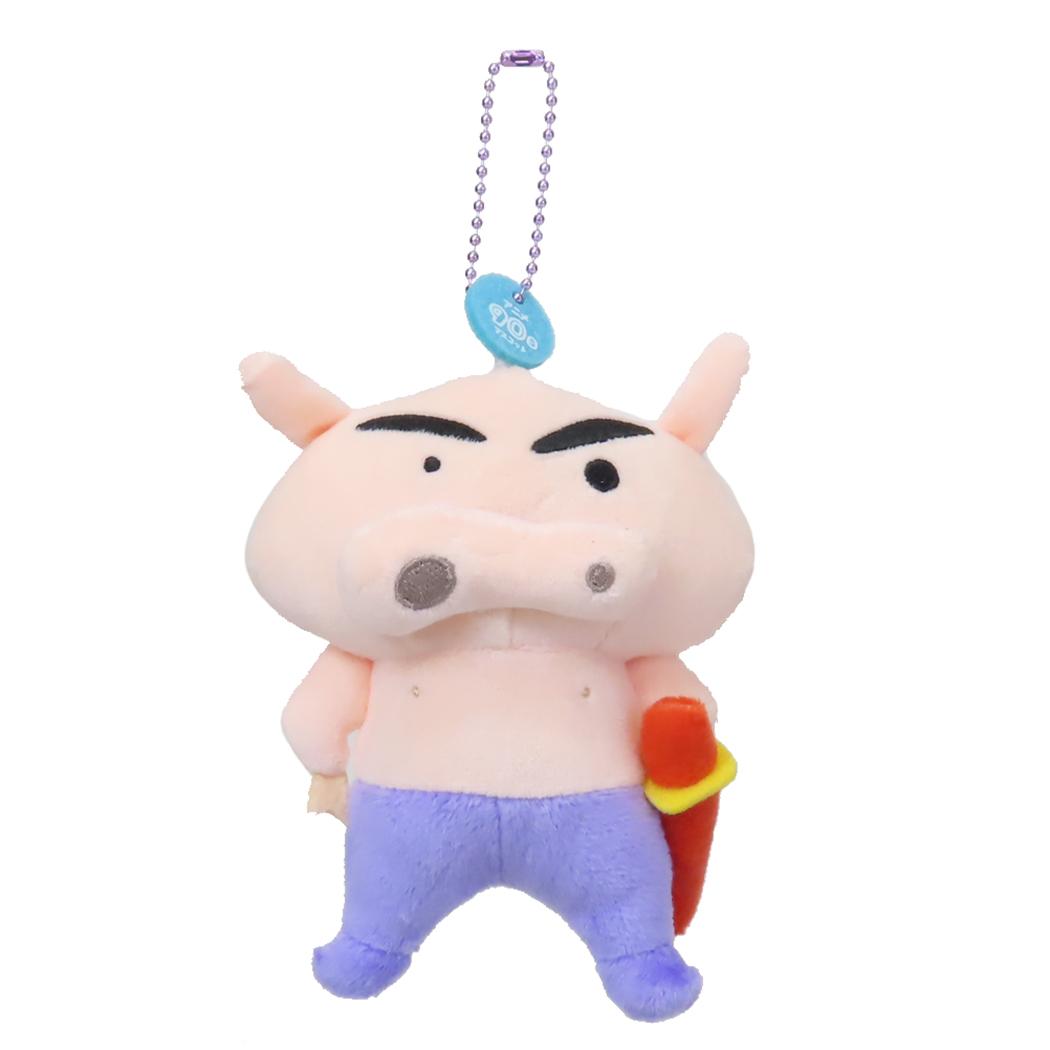 クレヨンしんちゃん マスコット 90sぬいぐるみマスコット ぶりぶりざえもん ティーズファクトリー ミニぬいぐるみ ボールチェーン アニメキャラクター グッズ シネマコレクション