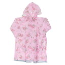 マイメロディ 子供用 レインウェア リュック ランドセルが背負えるレインコート いつもいっしょのお友だち サンリオ スケーター キッズ 子ども用 雨合羽 キャラ...