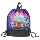ドラゴンボール超 プールバッグ 2層ナップサック クロ マルヨシ 海プール レジャー用品 男の子 アニメキャラクター グッズ シネマコレクション
