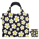 SMILEY エコバッグ Bag JP Flowers Black LOQI ローキー エーワイ スマイリー フラワー お買い物バッグ グッズ メール便可 シネマコレクション(4)