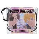 WIND BREAKER ミニポーチ クリアマルチケースSS パープル マリモクラフト 小物入れ アニメキャラクター グッズ メール便可 シネマコレクション(4)