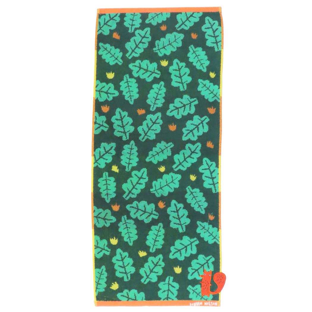 【ポイント10倍 & クーポン！】ドナウィルソン ロングタオル パイルジャカード フェイスタオル オーガ..