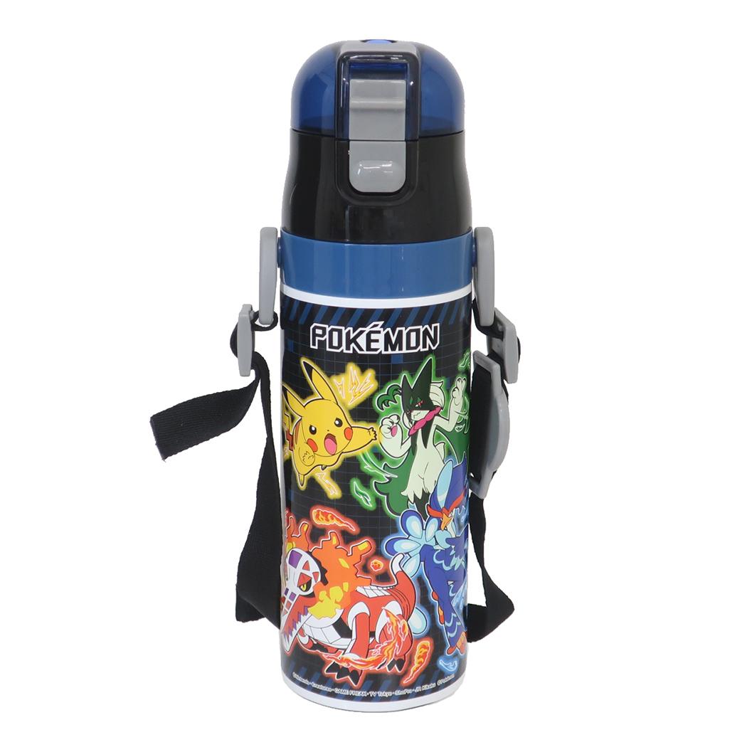 ポケットモンスター 保冷水筒 超軽量コンパクトロック付ワンプッシュダイレクトステンレスボトル 25 ポケモン スケーター ワンタッチ 保冷専用 キャラクター グッズ シネマコレクション