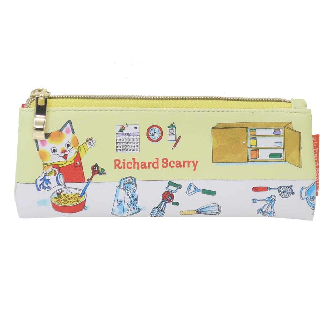 【12月は毎日ポイント10倍!】リチャードスキャリー ペンケース ペンポーチ キッチン スモールプラネット 筆箱 小物入れ コスメポーチ キャラクター グッズ ...