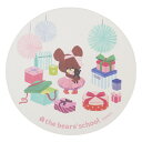 くまのがっこう テーブルウェア 吸水コースター プレゼントフォーミー 金正陶器 プレゼント 絵本キャラクター グッズ メール便可 シネマコレクション