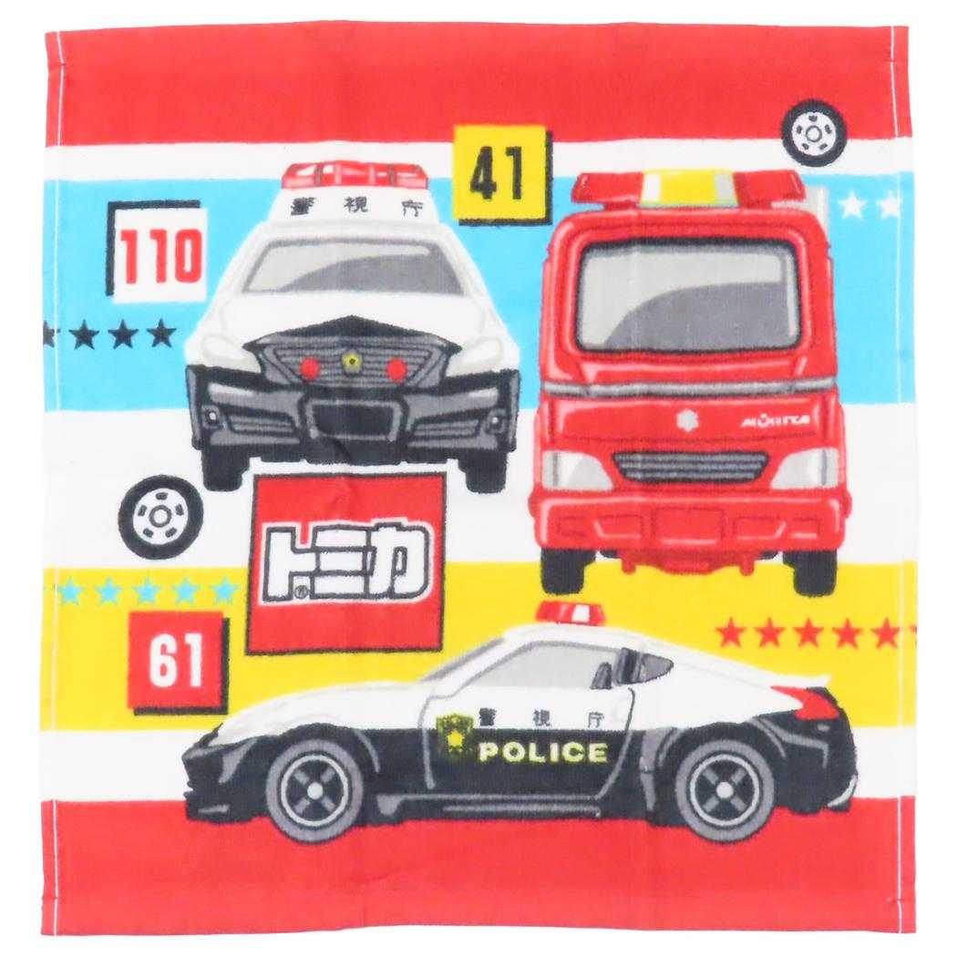 トミカ ハンドタオル プリントウォッシュタオル リスト TOMICA 林タオル 汗拭きタオル キャラクター グッズ メール便可 シネマコレクション