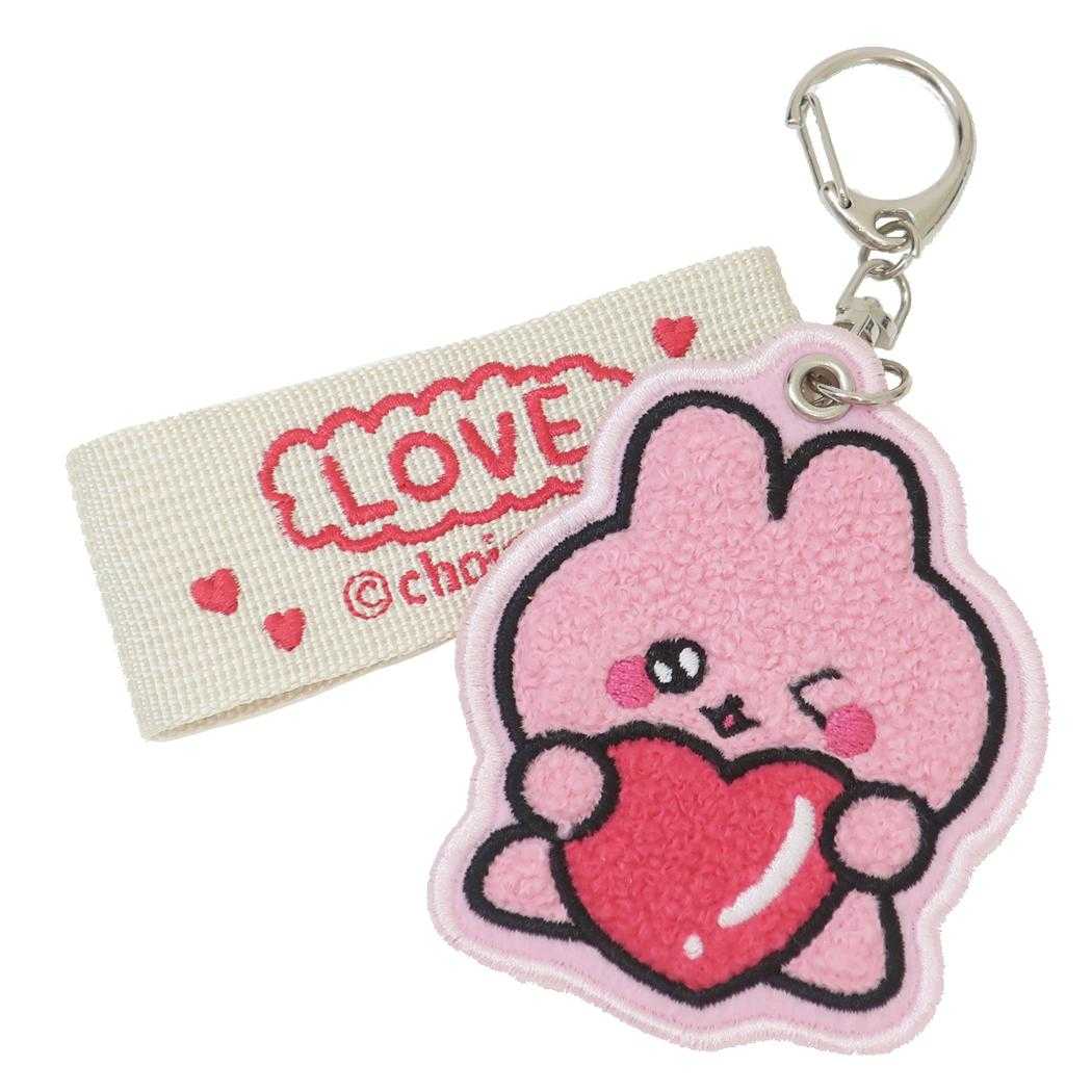 【ポイント10倍 & クーポン！】サガラキーホルダー キーリング チェゴシム ウサゴシム LOVE カミオジャパン プレゼント メール便可