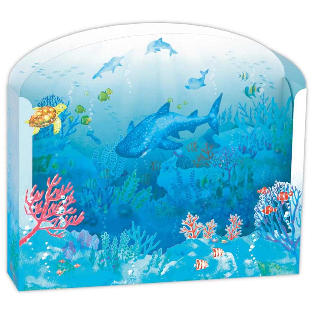 【12月は毎日ポイント10倍!】グリーティングカード 立体カード APETインザシー 日本ホールマーク サマーグリーティングカード 透明立体 暑中見舞い グッズ...