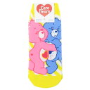 ケアベア 女性用靴下 キャラックス レディースソックス ハグ CareBears スモールプラネット かわいい キャラクター グッズ メール便可 シネマコレクシ...