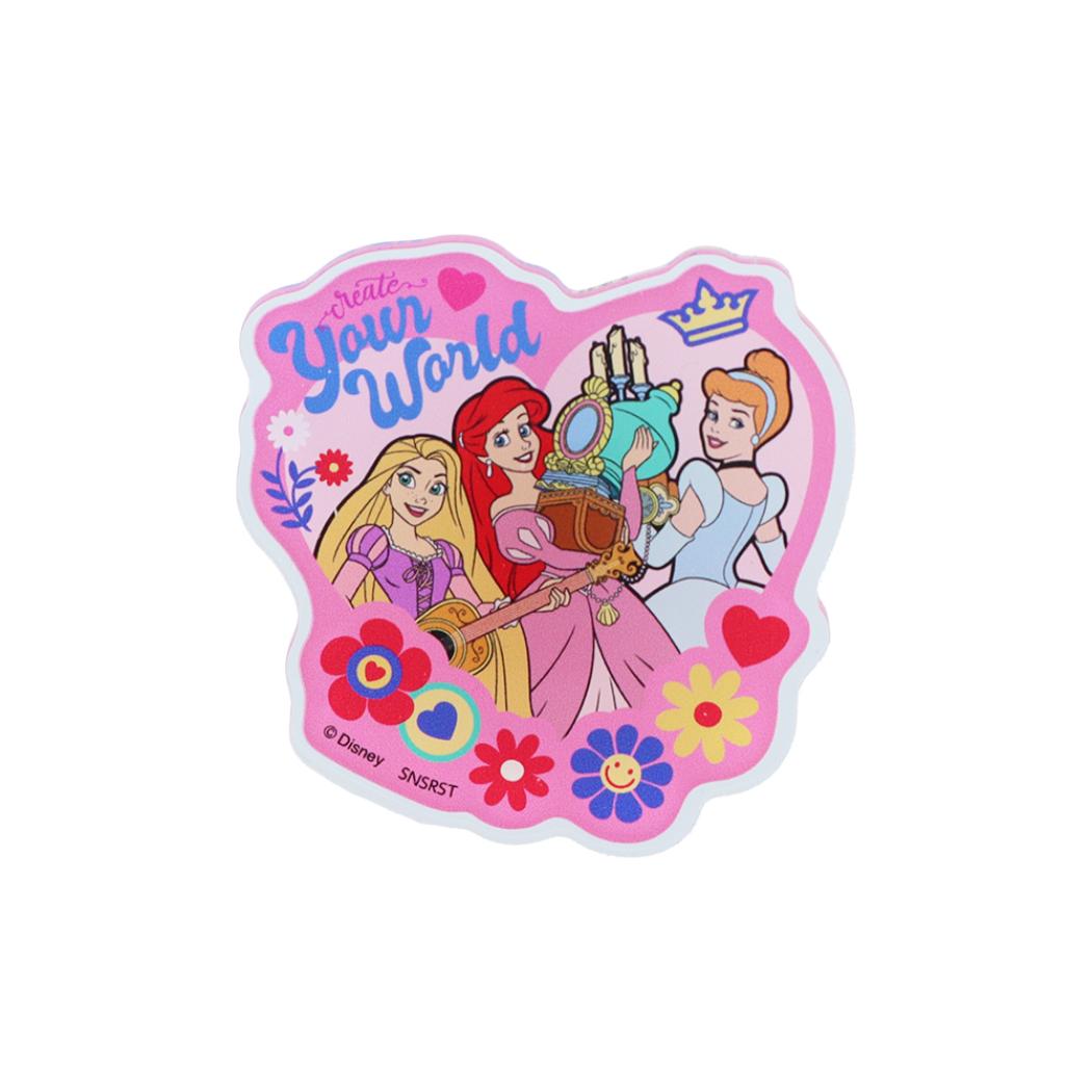 【12月は毎日ポイント10倍!】ディズニープリンセス クリップ アクリルクリップバッジ 集合P ピンク ディズニー サンスター文具 コレクション雑貨 キャラクタ...