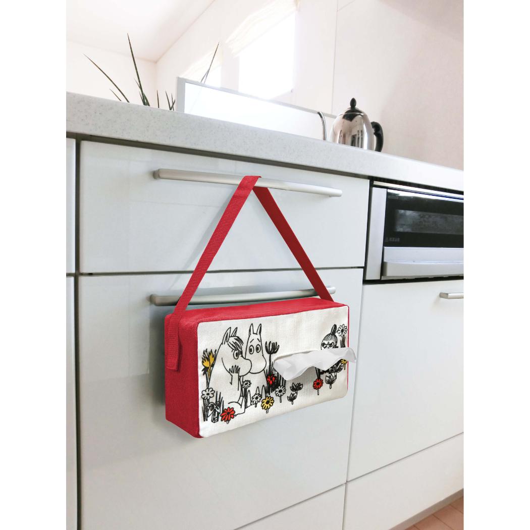 【最大1000円OFFクーポン!】ムーミン ティッシュカバー ティッシュケース 北欧 三金商事 MEIHO カー用品 キャラクター グッズ メール便可 シネマコレクション [3]