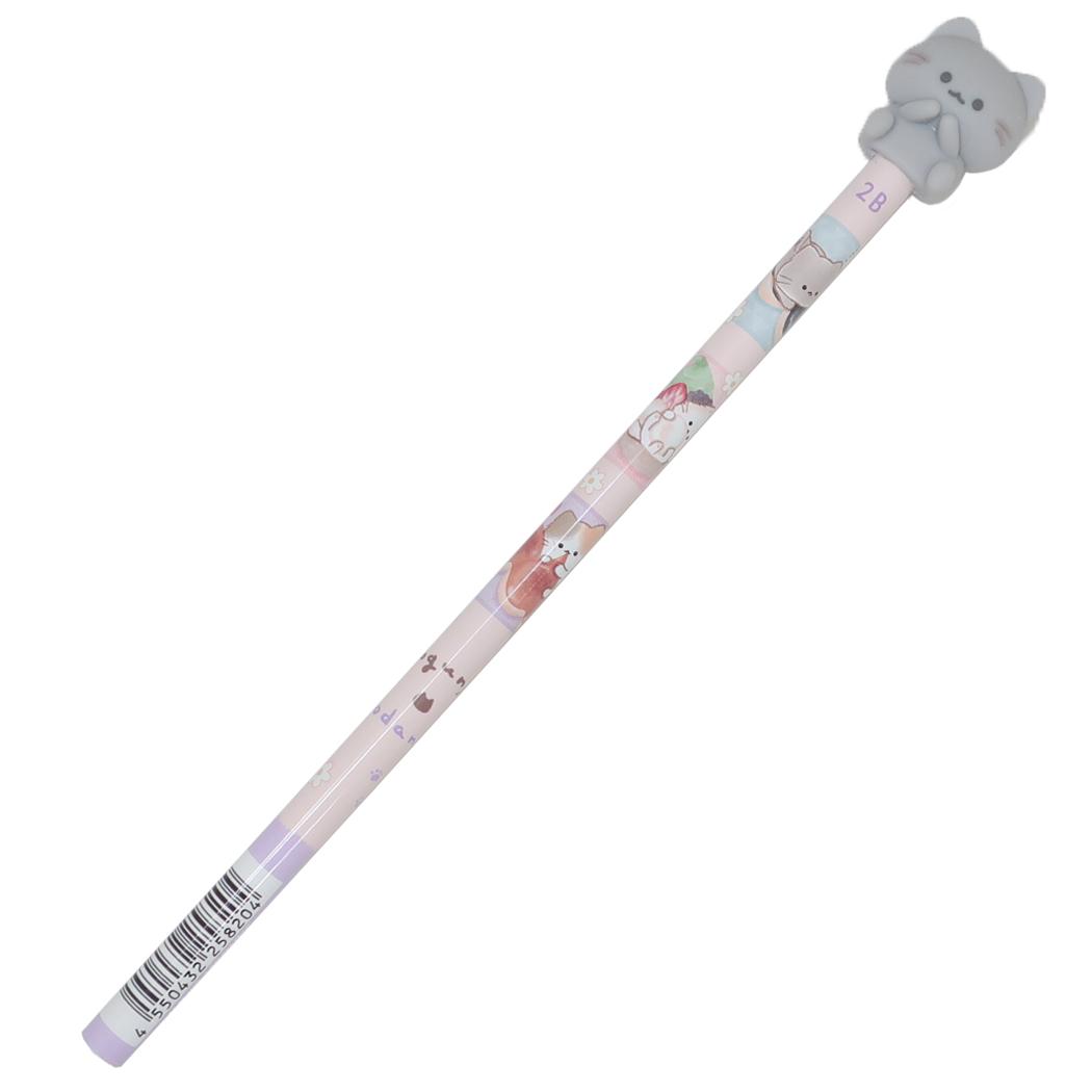 【ポイント10倍！】もぐにゃん 鉛筆 でかマスコット鉛筆2B おだんご カミオジャパン 新学期準備文具 か..