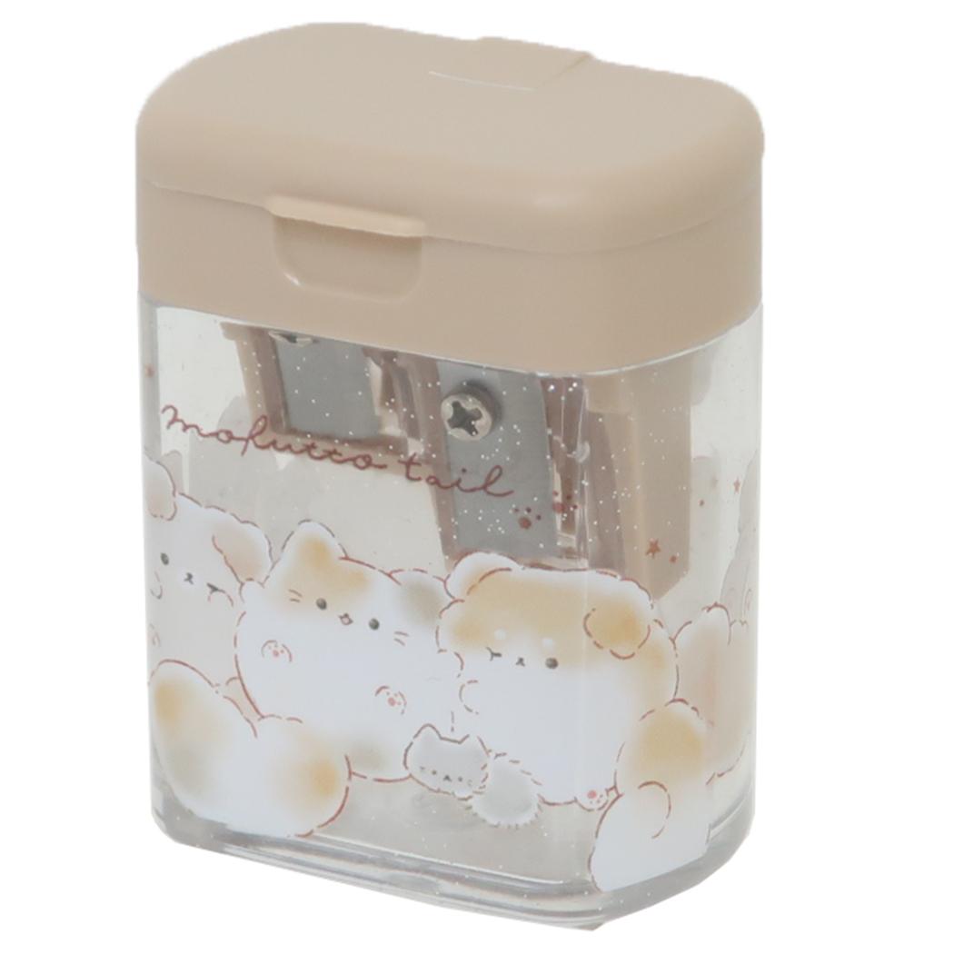 【12月は毎日ポイント10倍！】もふっとてーる 鉛筆削り 2WAYシャープナー ごろん クーリア 新学期準備..