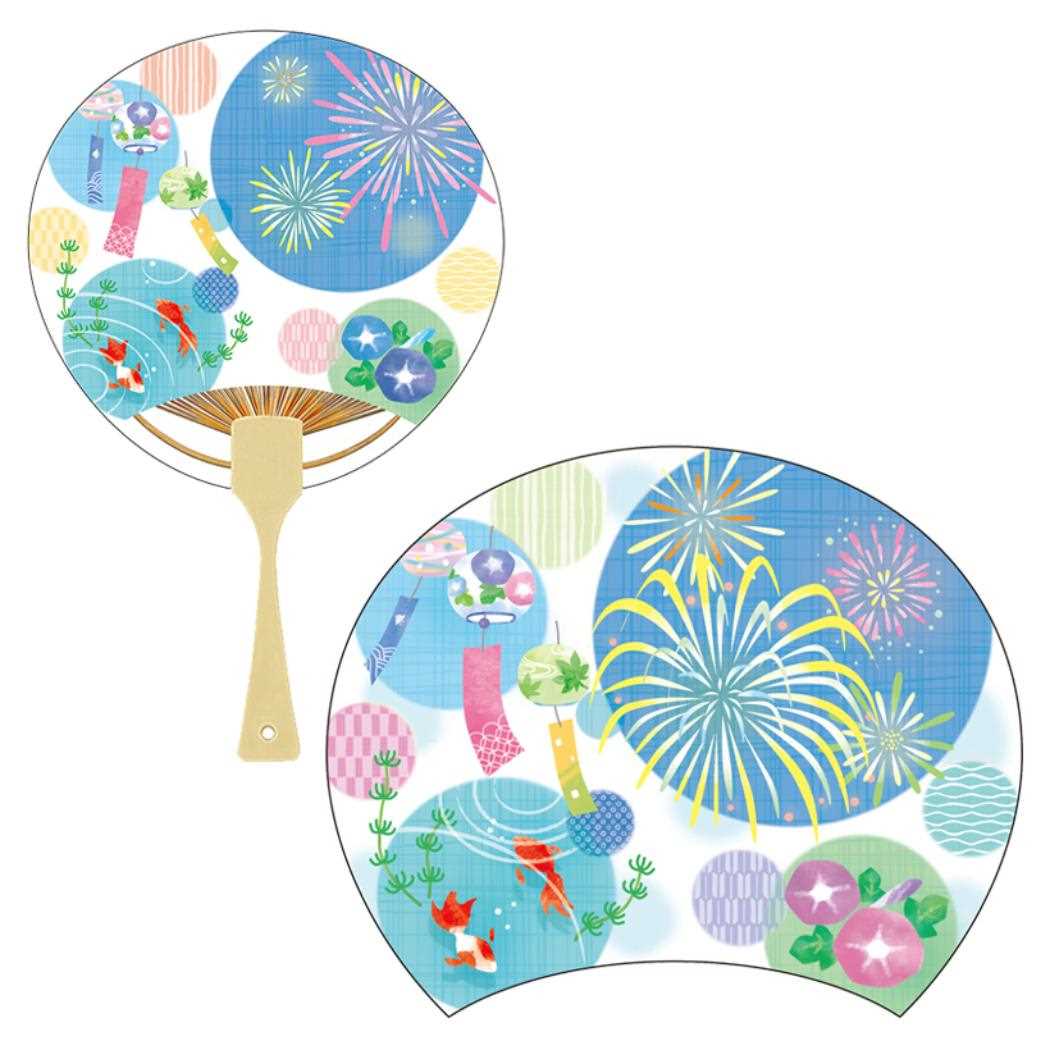 【12月は毎日ポイント10倍!】グリーティングカード シヨチユウJSP 21-5 サマー 夏小物うちわ サンリオ 暑中お見舞い メッセージカード グッズ メール...