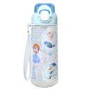 アナと雪の女王 水筒 ワンプッシュストローボトル 600ml ディズニー スケーター ストロー飲み キッズ キャラクター グッズ シネマコレクション