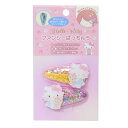 ハローキティ ヘアアクセ ファンシーぱっちん5 2個セット サンリオ ユニック 前髪クリップ キャラクター グッズ メール便可 シネマコレクション