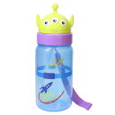 トイストーリー 水筒 ダイカットストロー式ブローボトル 350ml エイリアン ディズニー スケーター 子供 遠足 キャラクター グッズ シネマコレクション