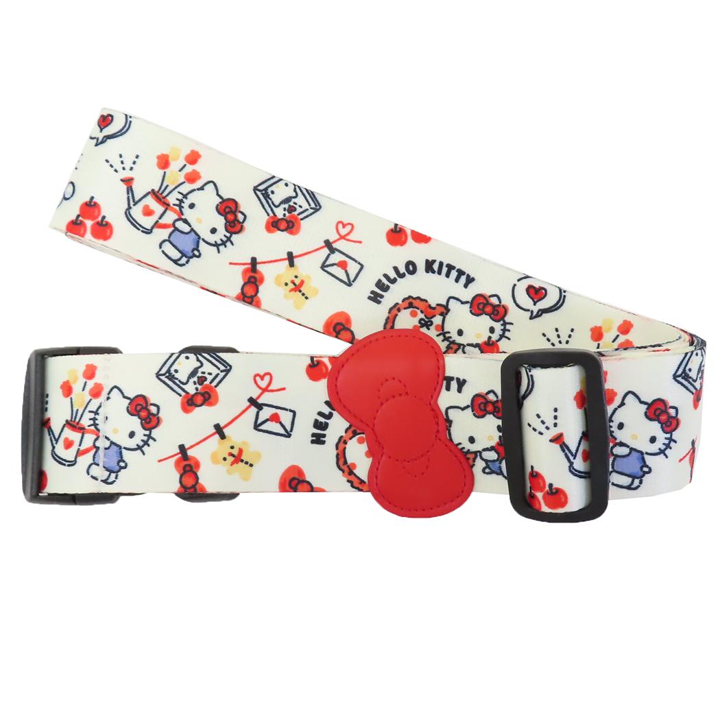 ハローキティ トラベルグッズ キャリーケースベルト キティのおでかけ サンリオ 丸眞 スーツケースベルト 固定ベルト キャラクター グッズ シネマコレクションのサムネイル