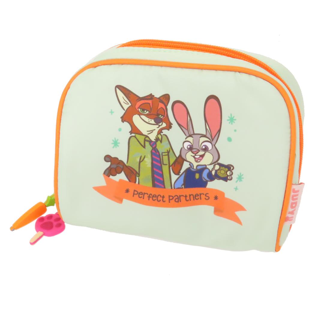 ズートピア ミニポーチ スクエアポーチ パートナー ディズニー スモールプラネット 小物入れ キャラクター グッズ シネマコレクションのサムネイル