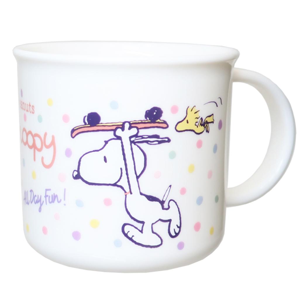 【12月は毎日ポイント10倍！】スヌーピー プラコップ 抗菌食洗機対応プラコップ スケートボード ピーナ..