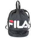 フィラ プールバッグ 2wayボンサック ブラック FILA 高波クリエイト 海プール サマーレジャー用品 スポーツ グッズ シネマコレクション