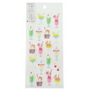 気音間 kenema シールシート 夏いろシール トロピカルジュース アクティブコーポレーション デコシール デコレーション かわいい グッズ メール便可 シネ...