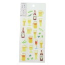 気音間 kenema シールシート 夏いろシール ビール アクティブコーポレーション デコシール デコレーション かわいい グッズ メール便可 シネマコレクショ...