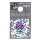 ワンピース ビニールシール ダイカットミニステッカー ロビン海賊旗 少年ジャンプ ゼネラルステッカー 耐水耐光 デコステッカー アニメキャラクター グッズ メー...