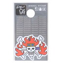 ワンピース ビニールシール ダイカットミニステッカー キッド海賊旗 少年ジャンプ ゼネラルステッカー 耐水耐光 デコステッカー アニメキャラクター グッズ メー...
