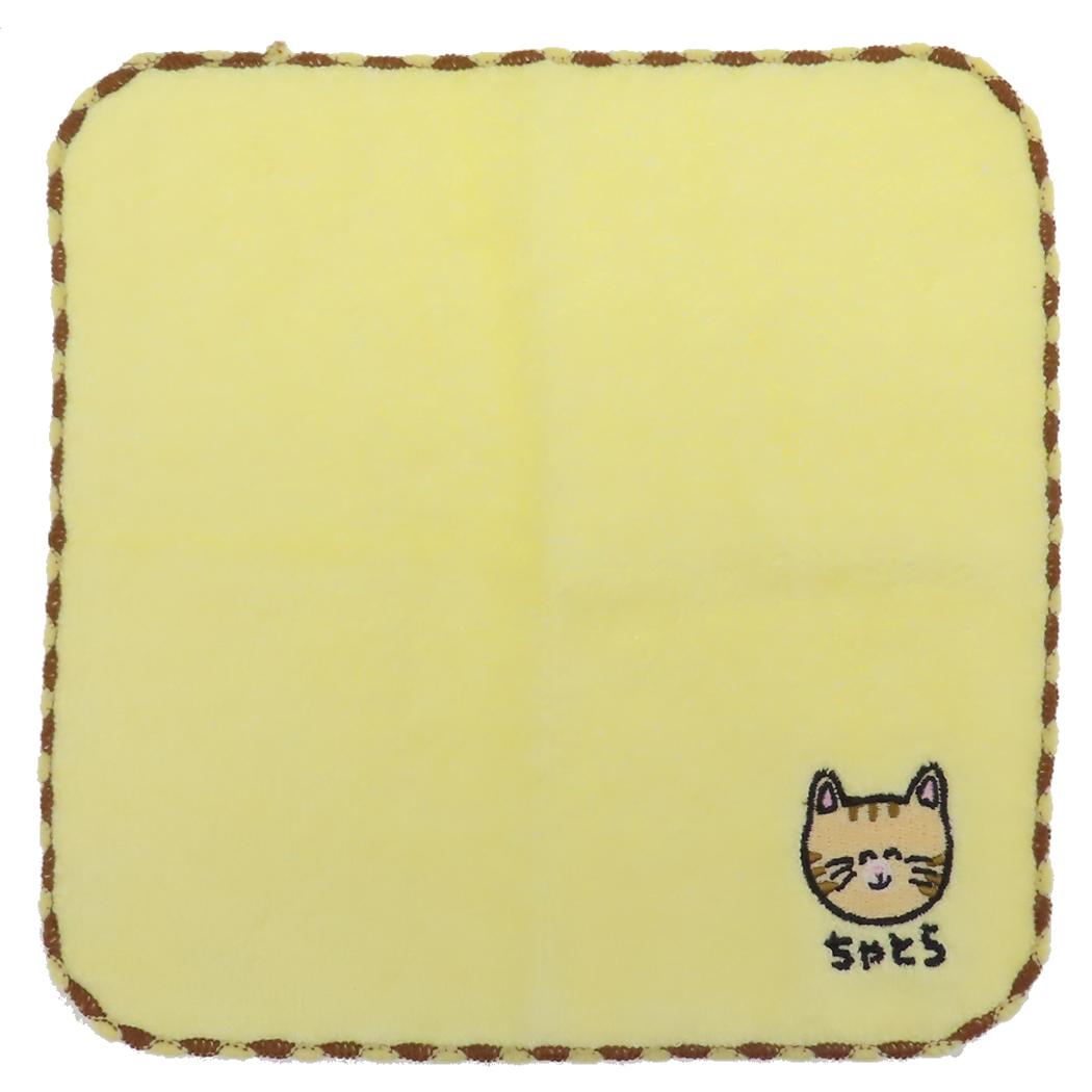 おえかきさん ミニタオル MINI TOWEL ハンカチタオル ちゃとらさん オクタニ 汗拭きタオル かわいい グッズ メール便可 シネマコレクション