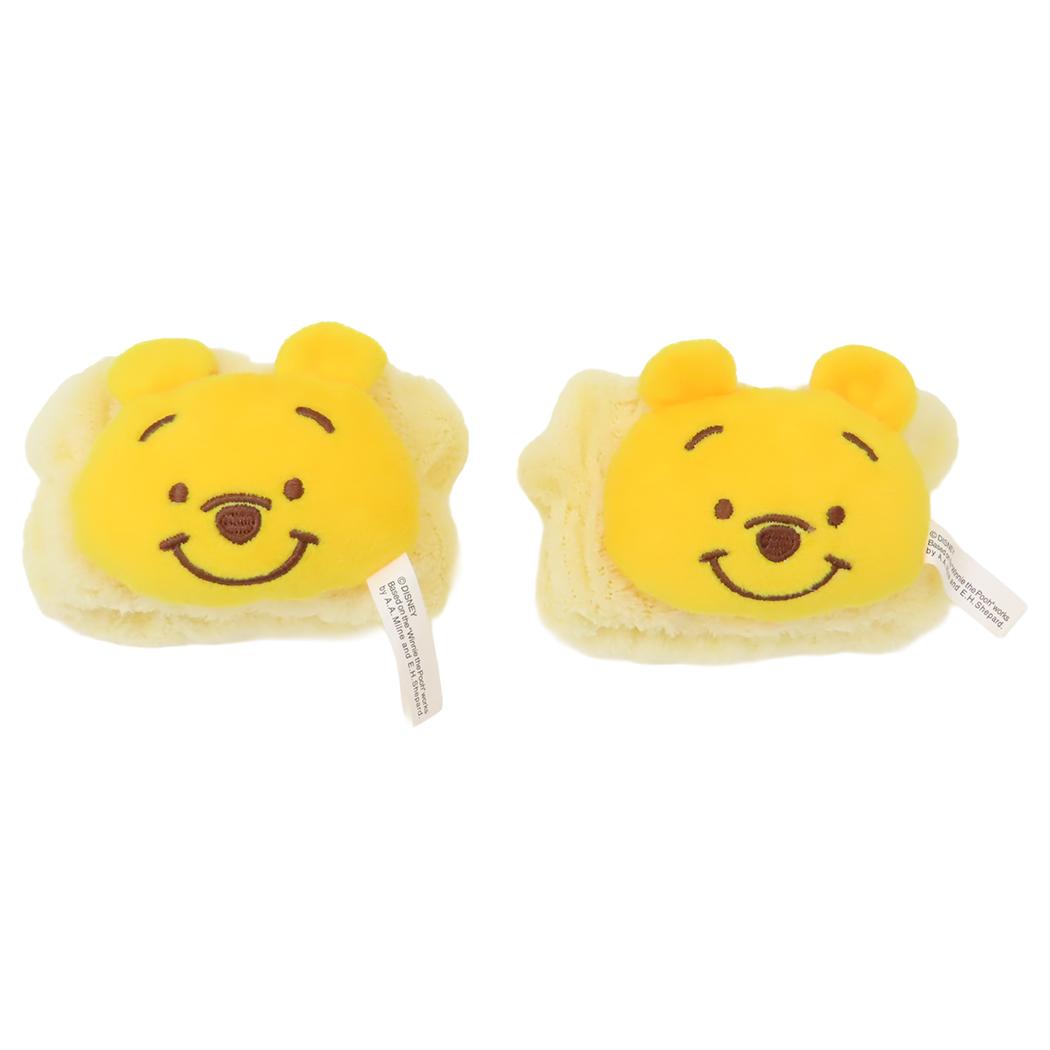 くまのプーさん 生活雑貨 ウォッシュバンド ふわふわハニー ディズニー 丸眞 吸水リストバンド 洗顔 袖濡れ防止 マイクロファイバー キャラクター グッズ シネマコレクション