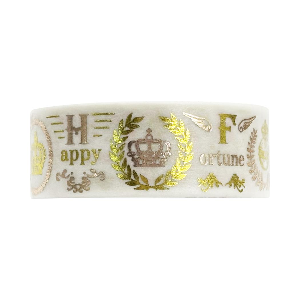 【12月は毎日ポイント10倍!】Shinzi Katoh シンジ カトウ マステ きらぴかマスキングテープ 15mm幅 星アカリ クラウン シール堂印刷 デコレ...