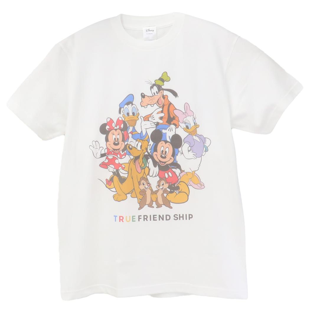 ミッキー＆フレンズ Tシャツ T-SHIRTS 集合 ディズニー スモールプラネット 半袖 コレクション雑貨 プレゼント キャラクター グッズ メール便可 シネマコレクションのサムネイル