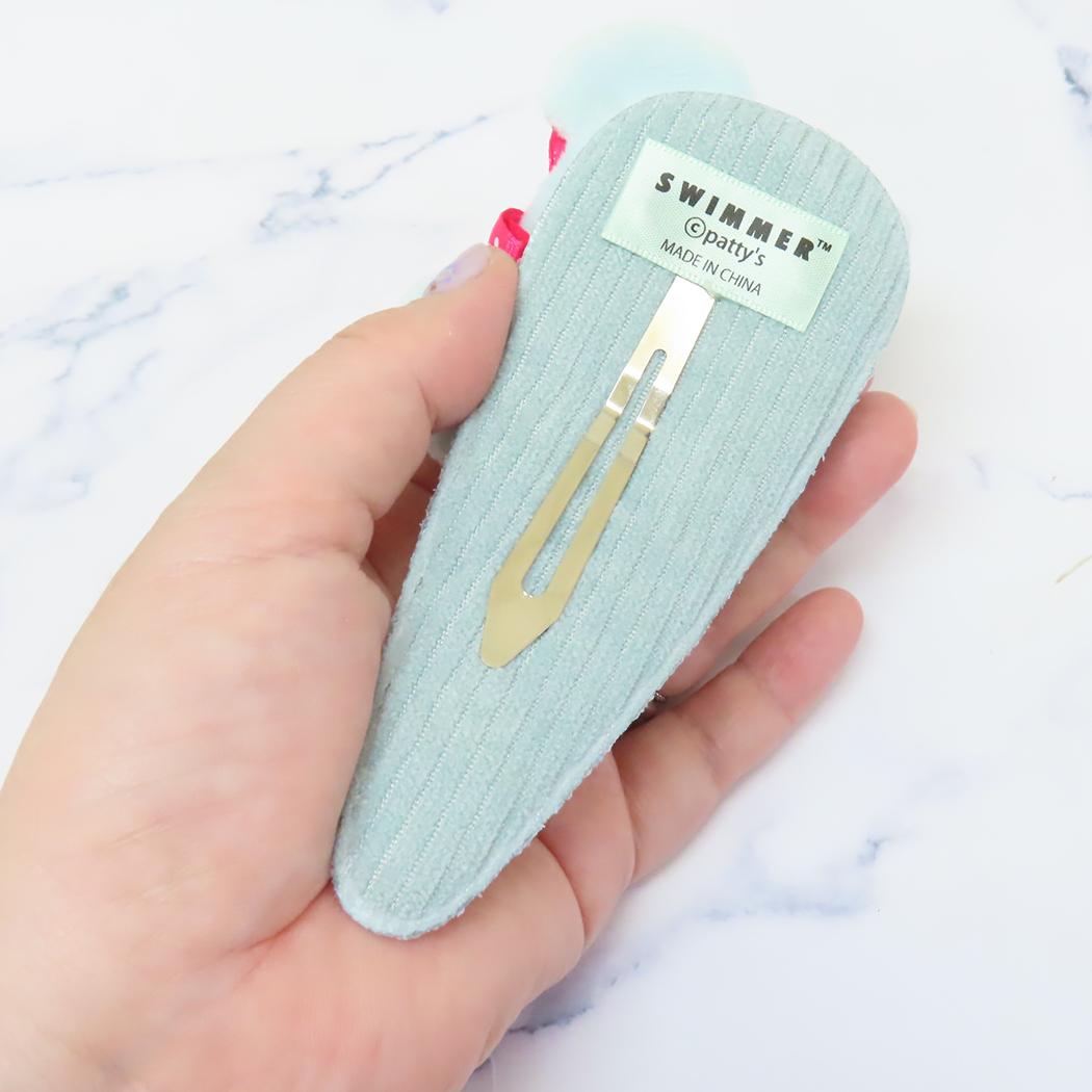【最大1000円OFFクーポン！】ドデカパッチン ヘアアクセ スイマー ハグリー SWIMMER アイプランニング ヘアピン ヘアアクセサリー 2