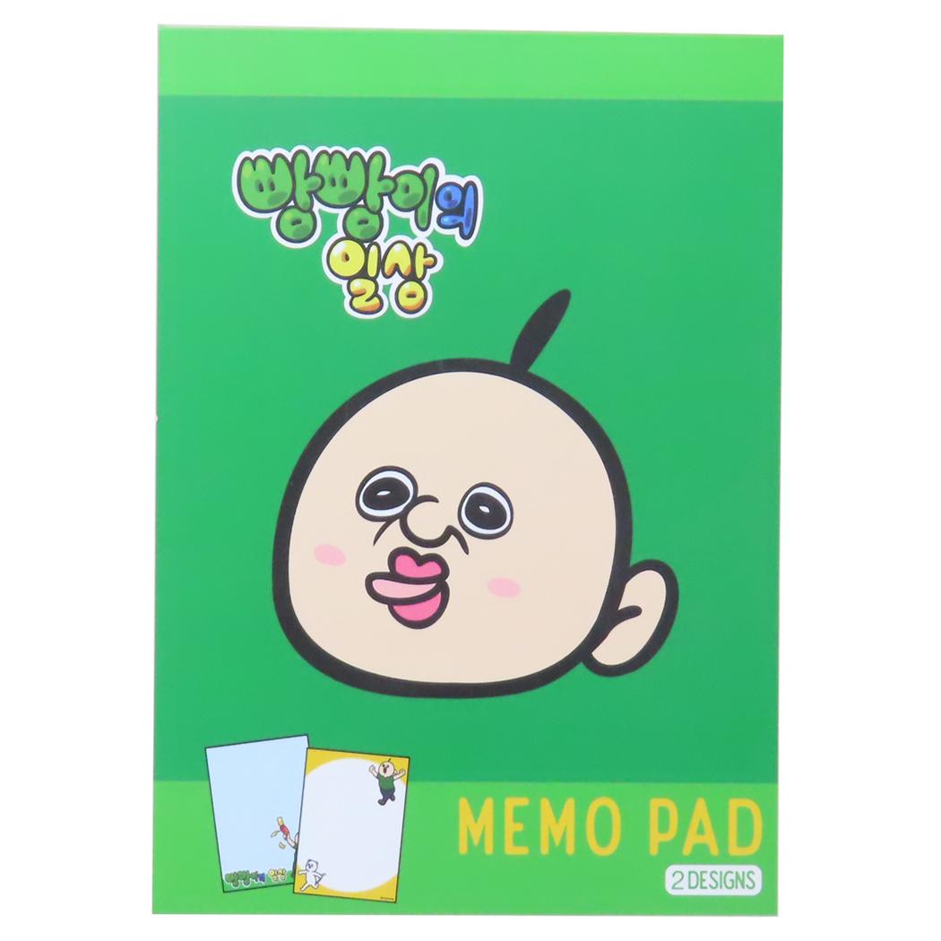 【12月は毎日ポイント10倍!】パンパンくんの日常 メモ帳 A6メモ フェイス S&C 新学期準備文具 キャラクター グッズ メール便可 シネマコレクション