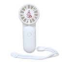 ムーミン 携帯用扇風機 コンパクトハンディファン リトルミイとお花 北欧 カミオジャパン 熱中症対策 USB充電 キャラクター グッズ シネマコレクション