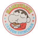 クレヨンしんちゃん ダイカットシール キャラクターステッカー ハンバーガー サークル スモールプラネット ダイカットビニールステッカー デコシール 耐水性 アニ...
