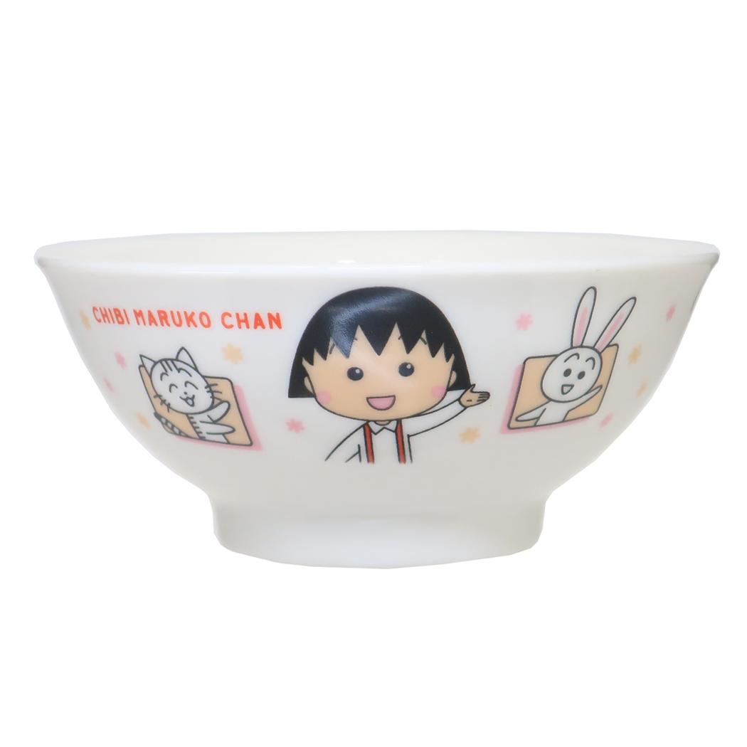 ちびまる子ちゃん キッズ食器 こども茶碗 金正陶器 女の子 子ども 子供 アニメキャラクター グッズ シネマコレクション