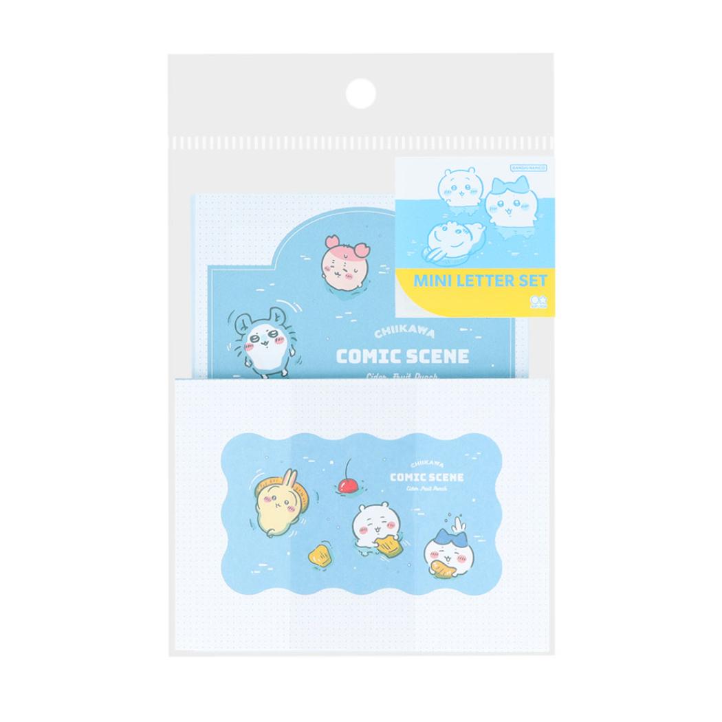 【12月は毎日ポイント10倍!】ちいかわ 手渡し手紙セット ミニレターセット フルーツポンチ COMIC SCENE サンスター文具 ミニ便箋&ミニ封筒 キャラ...