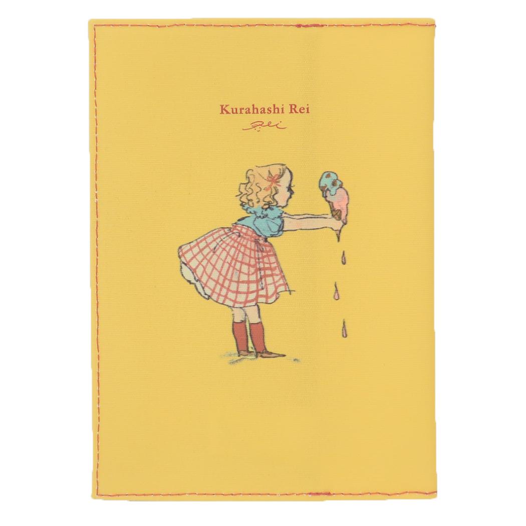 【12月は毎日ポイント10倍!】くらはしれい 文庫本カバー ブックカバー アイス 学研ステイフル 文庫本サイズ おしゃれ レトロ ガーリー グッズ メール便可 ...