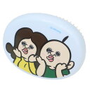 パンパンくんの日常 ヘアブラシ オーバルブラシ パンパンくん&オクジ カミオジャパン かわいい キャラクター グッズ シネマコレクション
