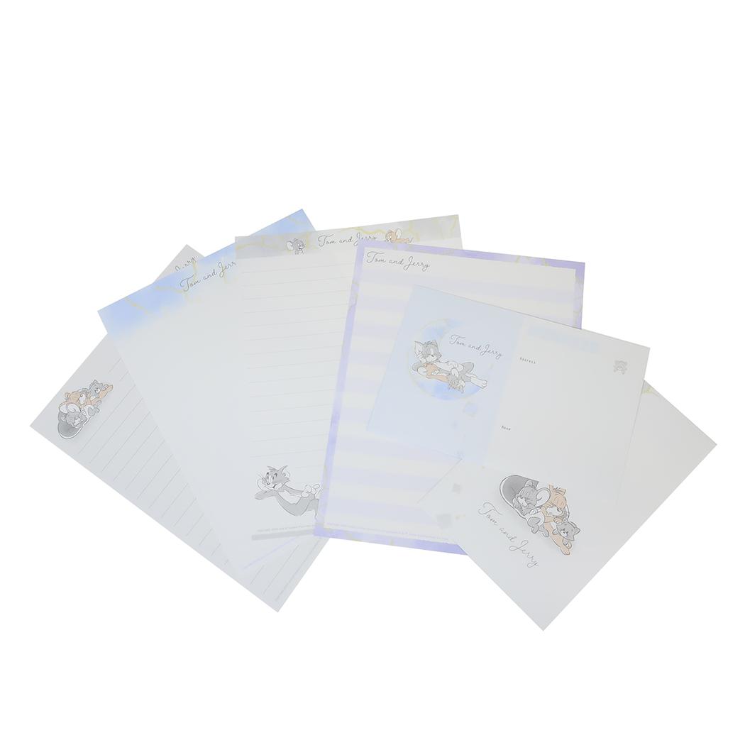 【12月は毎日ポイント10倍!】トムとジェリー レターセット ボリュームアップレター grayish tone ワーナーブラザース カミオジャパン 手紙セット ...