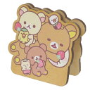 リラックマ クリップ ダイカットメモスタンド いちごないちにち サンエックス ナガノファクトリー 事務用品 メモ立て キャラクター グッズ メール便可 シネマコ...