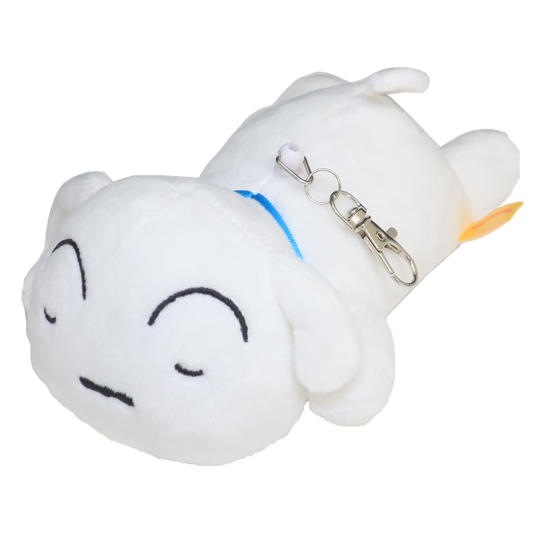 クレヨンしんちゃん 定期入れ すやすやパスケース シロ エスケイジャパン 通勤 通学 リール付き アニメ..