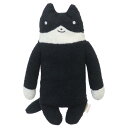 フモフモさん プラッシュドール ぬいぐるみ Mサイズ どろ ブラック シナダグローバル 人形 マスコット キャラクター グッズ シネマコレクション