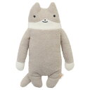 フモフモさん プラッシュドール ぬいぐるみ Mサイズ どろ グレー シナダグローバル 人形 マスコット キャラクター グッズ シネマコレクション